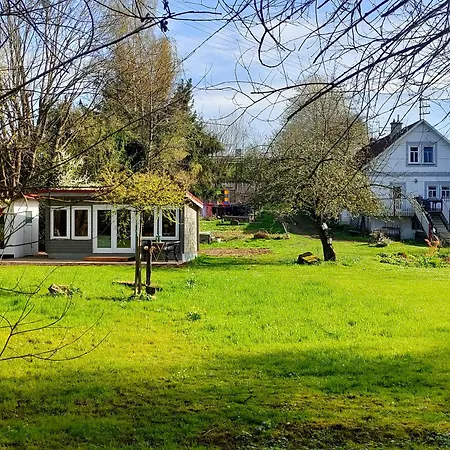Wind In Den Weiden, übernachten Am Bachlauf Ferienhaus